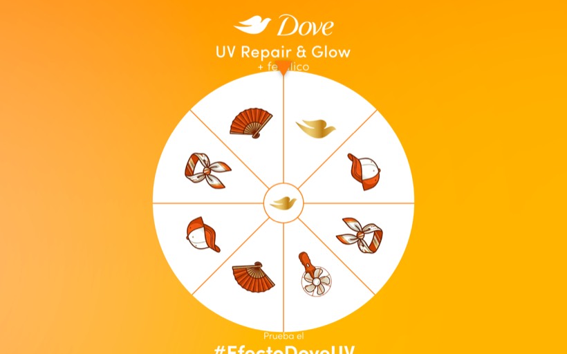 Dove Prize Wheel — screenshot