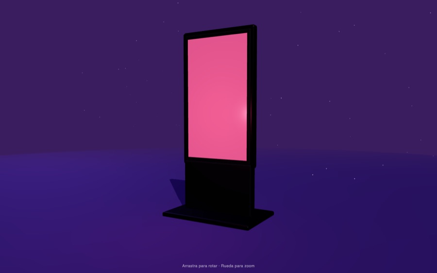 3D totem configurator